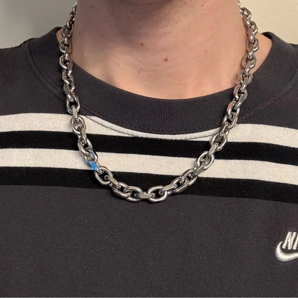 Hard Jewelry 12mm Heavy Aries Chain, Size 20”